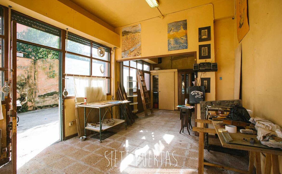 Local taller en venta en zona baja Intxaurrono. Muy buenos accesos rodados y zona de fácil aparcamiento.